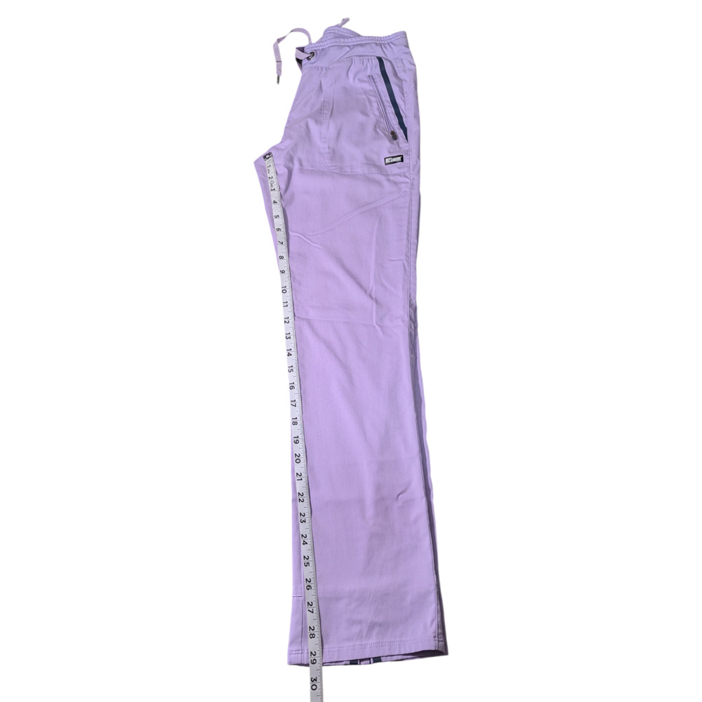 Greys Anatomy Scrub Outfit - Lilac/Lavender Purple Color-Size Small -Womens EUC - Picture 9 of 12
